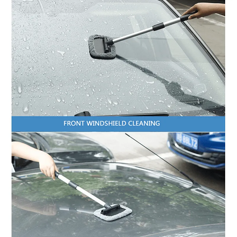 Car Front Windshield Cleaning Brush Car Dust Collector